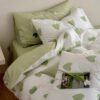550x550-14852.jpg Unyqoos® Omkeerbaar dekbedovertrek met hartjesmotief en kussensloop voor optimaal slaapcomfort