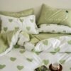 550x550-14853.jpg Unyqoos® Omkeerbaar dekbedovertrek met hartjesmotief en kussensloop voor optimaal slaapcomfort