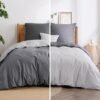 550x550-14860.jpg Unyqoos® Luxe tweekleurig katoenen dekbedovertrek met kussenslopen voor een comfortabele nachtrust