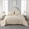 Unyqoos® Luxueuze Microvezel Bedsprei Set van 220x240 cm met Kussenslopen voor Moderne Slaapkamer
