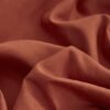 Unyqoos® Terracotta Luxe Microvezel Beddengoedset met Ritssluiting en Effen Design voor Comfort