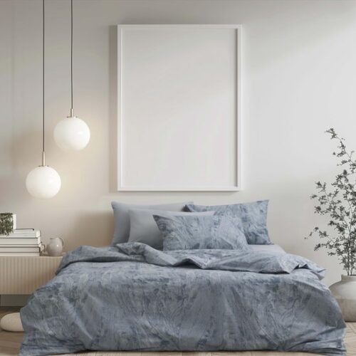Unyqoos® Katoenen beddengoedset met dekbedovertrek en kussensloop voor ultiem slaapcomfort