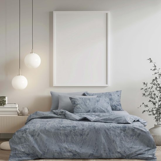 Unyqoos® Katoenen beddengoedset met dekbedovertrek en kussensloop voor ultiem slaapcomfort