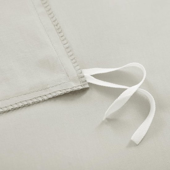 Unyqoos® Ademend katoenen beddengoed 220x240 cm met ritssluiting en hoekbanden