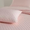 Unyqoos® Zachte en Lichte Microvezel Sprei voor Alle Seizoenen met Kussenslopen, Roze, 200 x 220 cm
