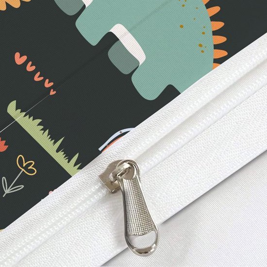 Unyqoos® Dinosaurus Beddengoedset voor Kinderen van Zacht Ademend Microvezel