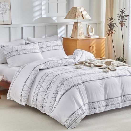 Unyqoos® Bohemien stijl dekbedovertrekset met kussenslopen en ritssluiting