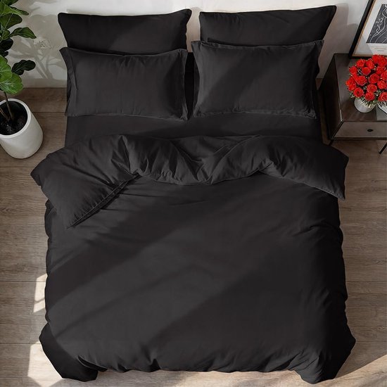 550x550-15035.jpg Unyqoos® Zachte en ademende 3-delige beddengoedset met microvezel dekbedovertrek