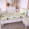 Unyqoos® Kinderbedtextiel met bosdierenmotief van zacht katoenflanel voor optimaal slaapcomfort