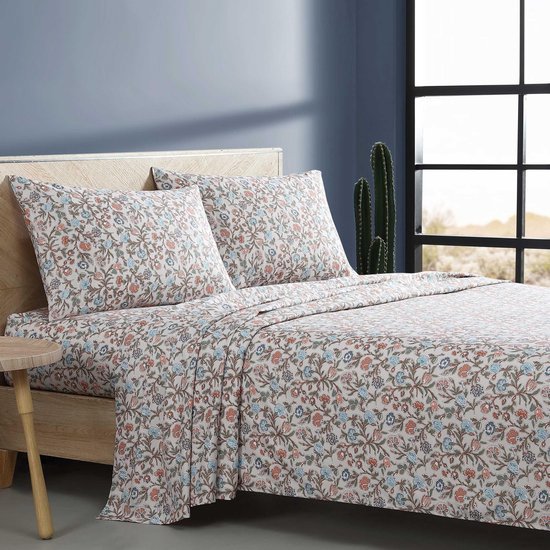 550x550-15155.jpg Unyqoos® Zacht en ademend queensize beddengoed met bloemendessin voor dagelijks comfort