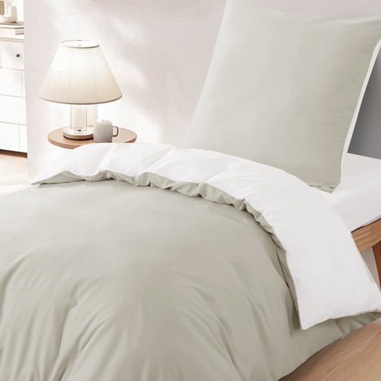 Unyqoos® Luxe omkeerbaar beddengoedset met ritssluiting voor ultiem slaapcomfort