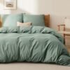 550x550-15298.jpg Unyqoos® Zachte katoenen beddengoedset 155 x 220 cm met kussenslopen en ritssluiting