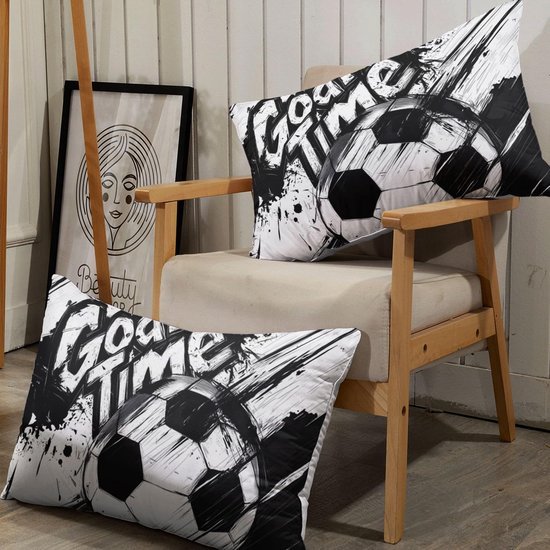 550x550-15345.jpg Unyqoos® Voetbal Beddengoedset met Speelse Print en Praktische Ritssluiting