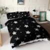 Unyqoos® Comfortabele beddengoedset met sterrenpatroon voor alle leeftijden, 220x230 cm