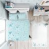 550x550-15550.jpg Unyqoos® Zacht en comfortabel beddengoed met sterretjes voor meisjeskamer
