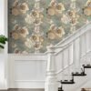 550x550-15629.jpg Unyqoos® Zelfklevend vinyl behang met gouden bloemenmotief voor diverse kamers