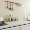 Unyqoos® Zelfklevende matte beige wandfolie voor diverse interieurtoepassingen