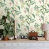 550x550-15731.jpg Unyqoos® Waterdicht zelfklevend vintage behang met vogel- en bloemenpatroon