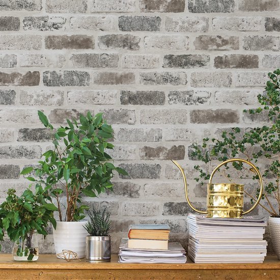 550x550-15733.jpg Unyqoos® Decoratief zelfklevend steenlook behang voor stijlvolle muurveranderingen