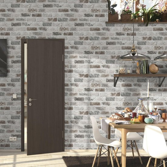 550x550-15734.jpg Unyqoos® Decoratief zelfklevend steenlook behang voor stijlvolle muurveranderingen