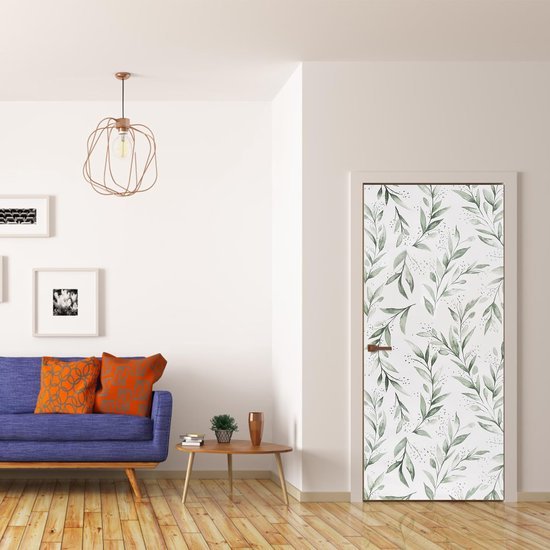 550x550-15754.jpg Unyqoos® Zelfklevende wilgenbladeren plakfolie voor muren en meubels 300 x 44,5 cm