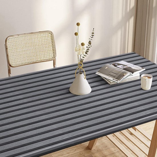 Unyqoos® Stijlvolle Grijze Zelfklevende Houtlook Behangfolie voor Muren en Meubels, 44 x 600 cm