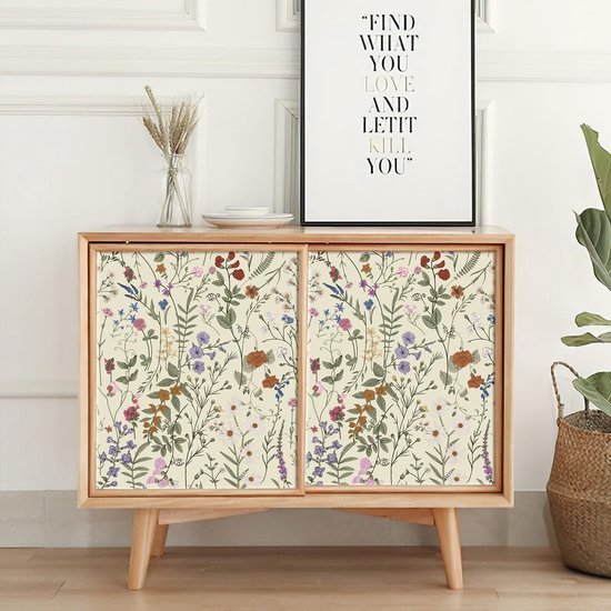 550x550-15818.jpg Unyqoos® Zelfklevend bloemenbehang voor muren en meubels in natuurlijke tinten