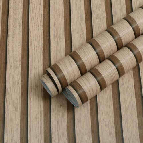 Unyqoos® Decoratieve zelfklevende houtlook folie voor meubels en muren, waterdicht