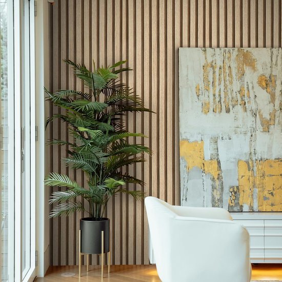 Unyqoos® Decoratieve zelfklevende houtlook folie voor meubels en muren, waterdicht