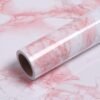 550x550-15875.jpg Unyqoos® Roze Zelfklevende Marmerfolie voor Meubels en Interieurdecoratie, roze