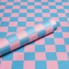550x550-15896.jpg Unyqoos® Waterdicht zelfklevend schaakbordpatroon behang voor kleurrijke kinderkamer