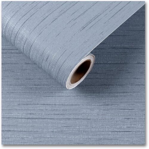 550x550-15928.jpg Unyqoos® Zelfklevend lichtblauw linnen textuur behang voor diverse oppervlakken