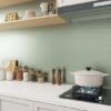 Unyqoos® Mintgroene zelfklevende folie voor keuken en meubels 40CMx10M