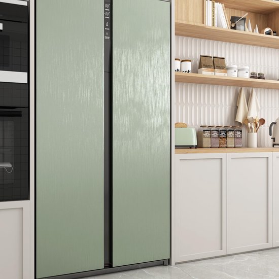 Unyqoos® Mintgroene zelfklevende folie voor keuken en meubels 40CMx10M