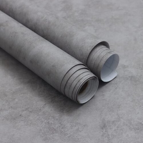 550x550-16000.jpg Unyqoos® Zelfklevende Vinyl Meubelfolie met Industriële Betonlook voor Interieurdecoratie, 40 x 300 cm, Donkergrijs