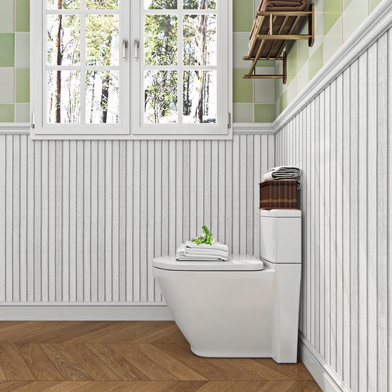 550x550-16010.jpg Unyqoos® Zelfklevend 3D Houtlook Behang voor Diverse Oppervlakken en Kamers