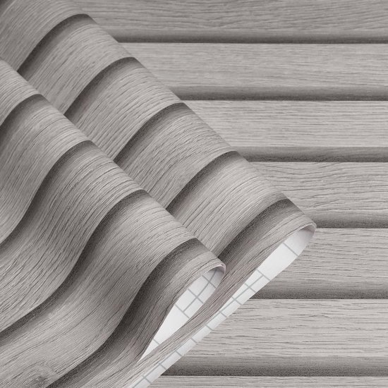 Unyqoos® Zelfklevend behang met houtnerfeffect voor stijlvolle interieurvernieuwing