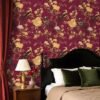 550x550-16071.jpg Unyqoos® Zelfklevende decoratieve folie met bloemenpatroon voor meubels en wanden