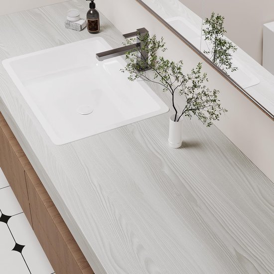 Unyqoos® Zelfklevende Houtlook Folie 40cm x 200cm voor Meubelrenovatie en DIY Projecten