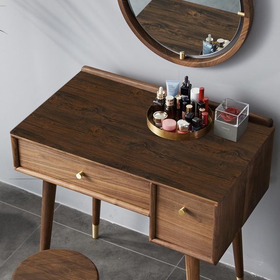 Unyqoos® Decoratieve zelfklevende houtlook folie voor meubels en muren 40 cm x 300 cm