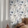 Unyqoos® Decoratieve zelfklevende vinyl bloementapijt voor diverse ruimtes