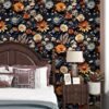 550x550-16219.jpg Unyqoos® Zelfklevende bloemenbehang met 3D-effect voor woonkamer en slaapkamer
