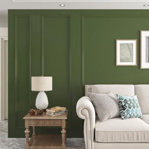 550x550-16225.jpg Unyqoos® Waterdichte Zelfklevende Olijfgroene Meubelfolie voor Woonkamer, Slaapkamer en Keuken 40 x 200 cm