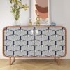 550x550-16285.jpg Unyqoos® Verwijderbaar en afwasbaar zelfklevend behang met geometrisch patroon