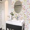 550x550-16318.jpg Unyqoos® Zelfklevend en waterdicht bloemenbehang voor een romantische vintage uitstraling
