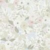 Unyqoos® Vintage Bloemenbehang Zelfklevend Vinyl voor Diverse Interieurtoepassingen, 44 x 300 cm, Beige