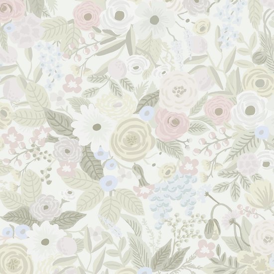 Unyqoos® Vintage Bloemenbehang Zelfklevend Vinyl voor Diverse Interieurtoepassingen, 44 x 300 cm, Beige