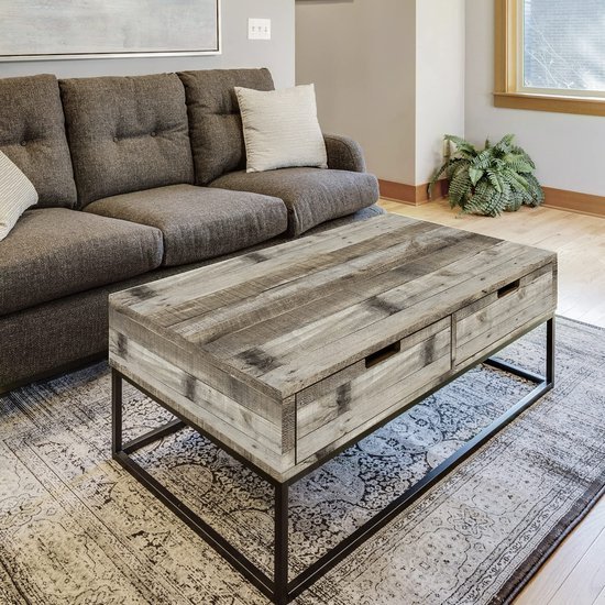 Unyqoos® Zelfklevende houtlook folie voor meubels en muren, waterdicht en krasbestendig 90 x 300 cm