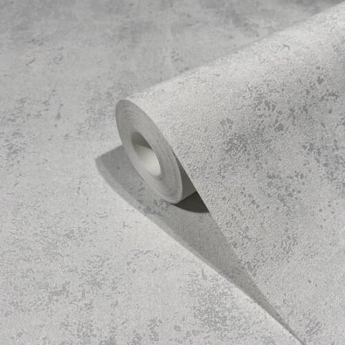Unyqoos® Isolerend vliesbehang in betonlook voor energiebesparende interieurs