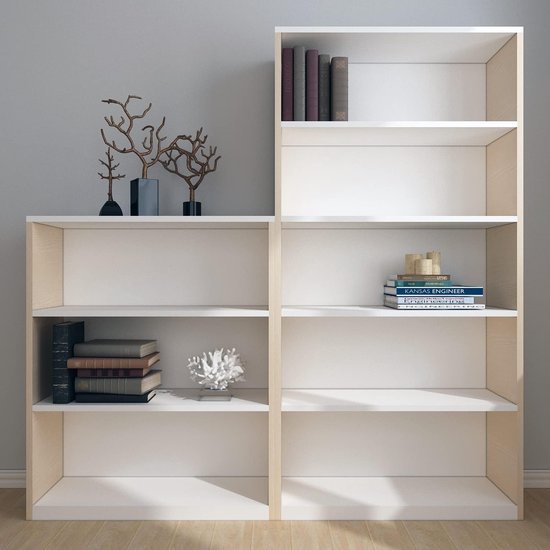 Unyqoos® Stijlvolle Matte Witte Zelfklevende Vinylfolie voor Meubels en Wanden - 40x300cm